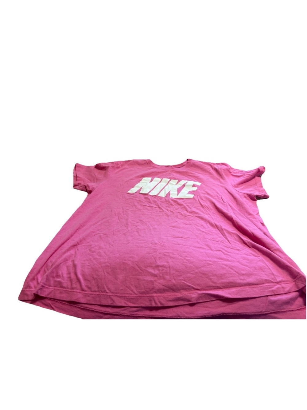 The Nike Tee Mens Hot Pink Short Sleeve Shirt! 2XL